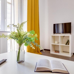 Фотография квартиры LikeHomeAparts (ЛайкХоумАпартс) на проспекте Европейский 20 корпус 3