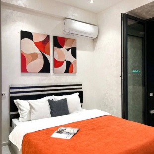 Фотография квартиры Апартаменты Уютная дизайнерская студия с панорамным видом на центр Ташкента