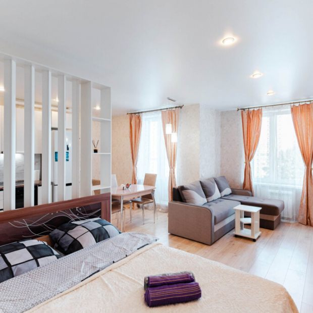 Фотографии квартиры 
            Апартаменты Студия в самом центре левого берега Иртыша