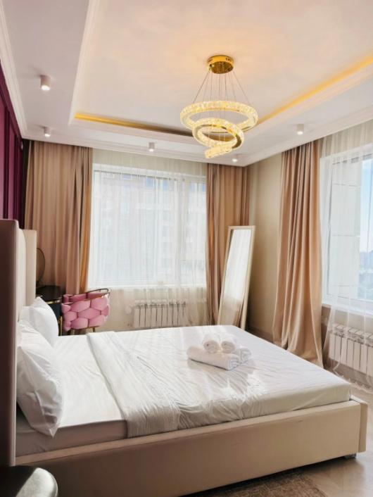 Фотографии квартиры 
            Апартаменты в ЖК 4YOU на ул. Розыбакиева 310А