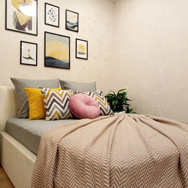 Фотографии квартиры 
            Апартаменты однокомнатные для 4-х сети "Все в гости" в центре ЖК ГРИГ 3