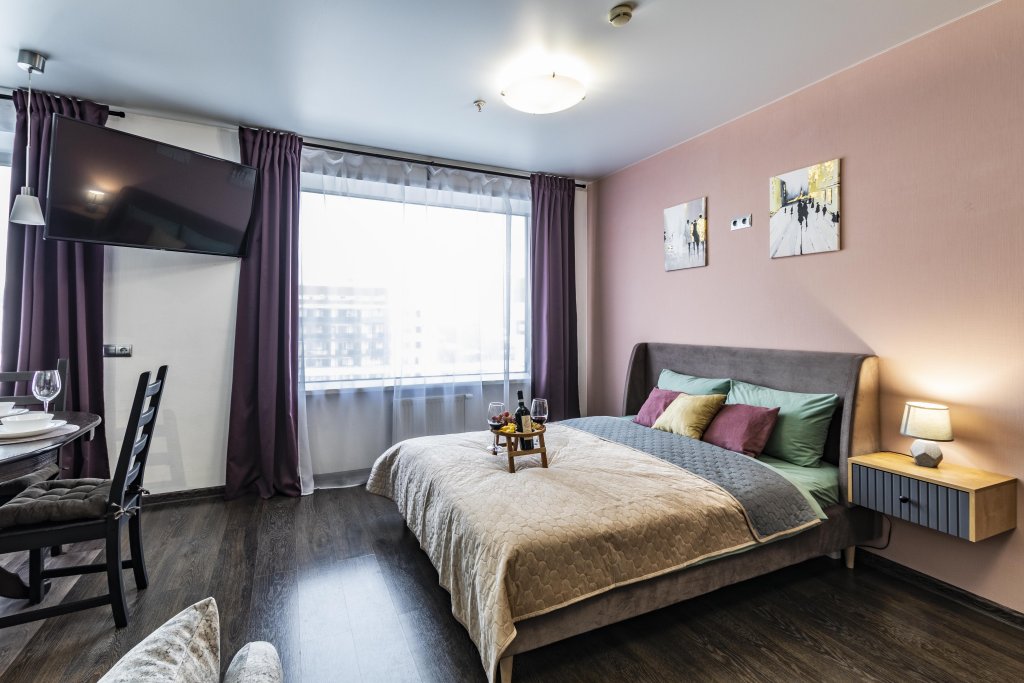 Фотография квартиры Апартаменты DailyDwell на Шейнкмана в Центре Екатеринбурга с панорамным видом