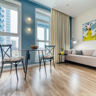 Фотография квартиры Квартира студия на сутки Минск Мир Быстрое заселение Парковка Wi-Fi Подходит для командировок и отдыха