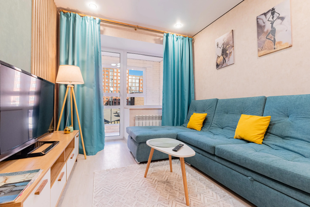 Фотография квартиры Апартаменты Стильная Евротрешка с Ретро-Проигрывателем