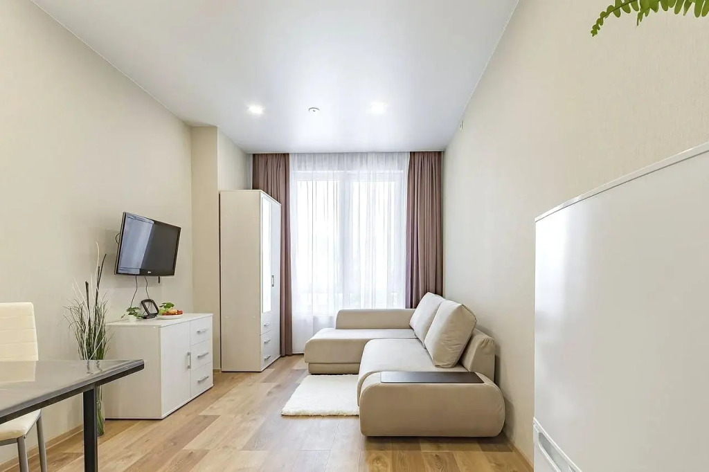 Фотография квартиры Апартаменты СВЕЖО! Luxe - Светлая Студия В Центре Нижнего (5 этаж)