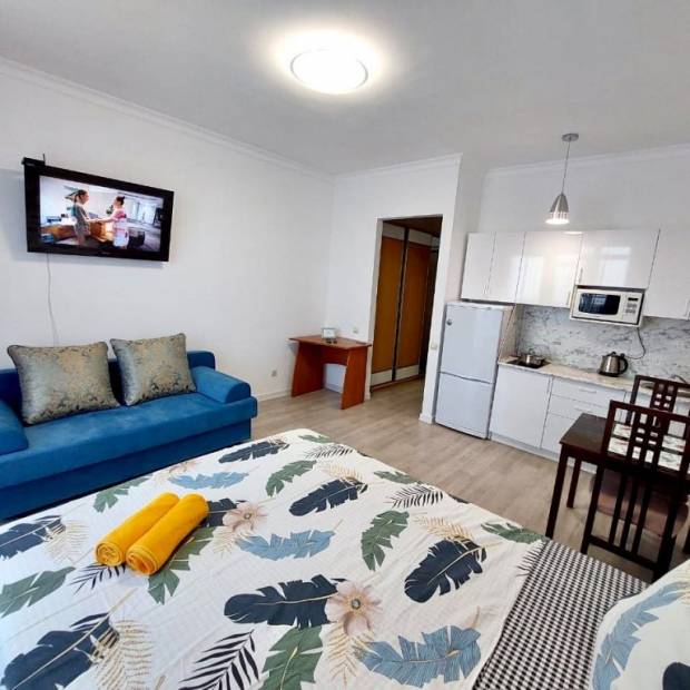 Фотографии квартиры 
            Апартаменты 100 Ночей на Комсомольском 122Г