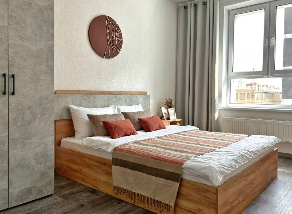 Фотография квартиры Квартира Атмосферная Рядом с Вокзалом для 2-х Гостей