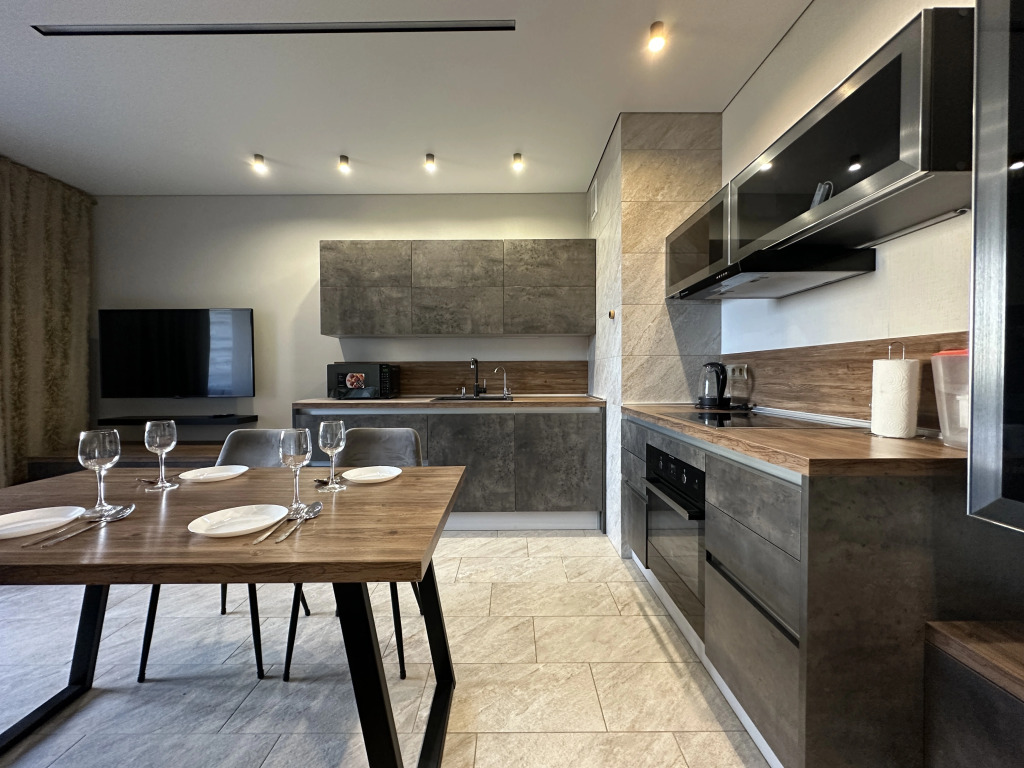 Фотография квартиры Квартира Шикарная дизайнерская двухкомнатная квартира возле Набережной