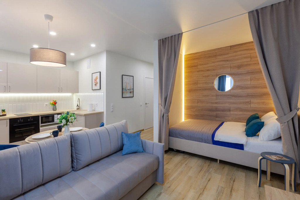 Фотография квартиры Апартаменты Lux Rentplaza logika