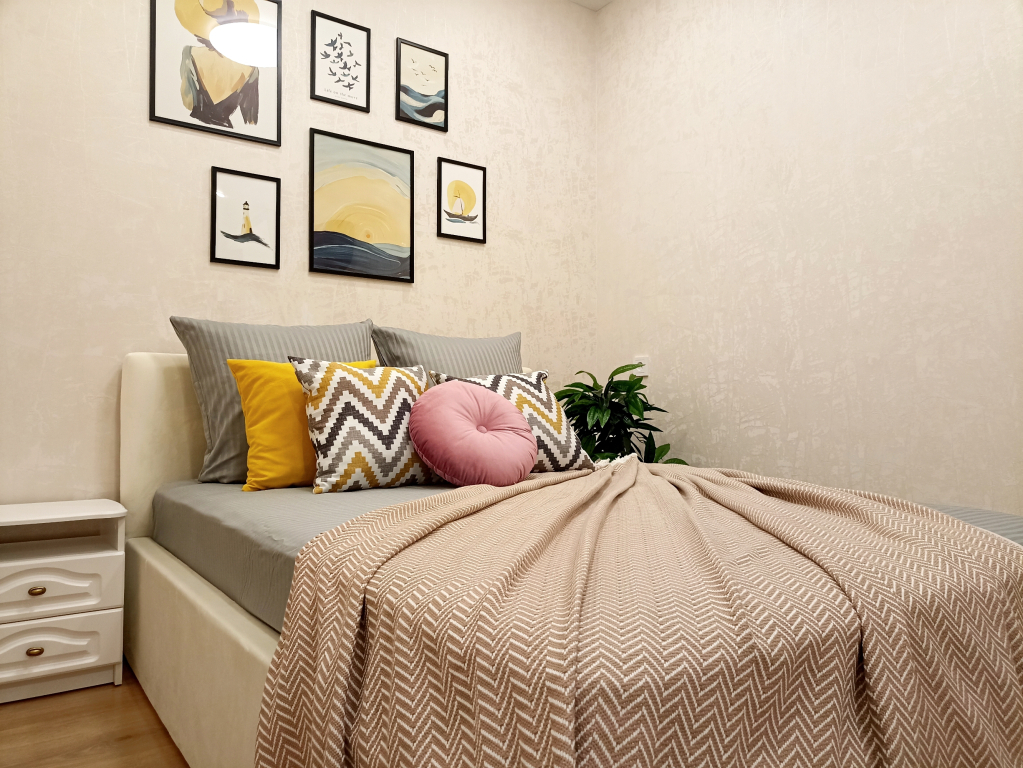 Фотография квартиры Апартаменты однокомнатные для 4-х сети "Все в гости" в центре ЖК ГРИГ 3