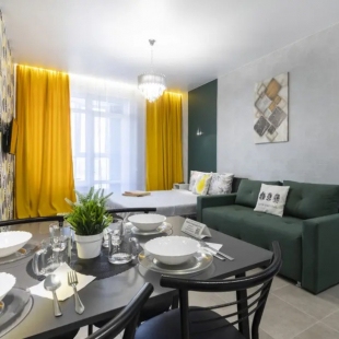 Фотография квартиры Апартаменты Prince Apartments на ПроспектеСтроителей 18к1