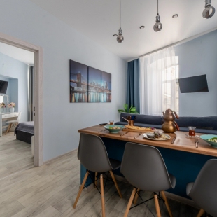 Фотография квартиры Апартаменты Новые Двухкомнатные с видом на Покровку №3