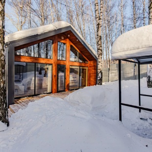 Фотография Коттеджа Частный дом Коттедж 55м2 в Казани в Лесу с Русской Баней