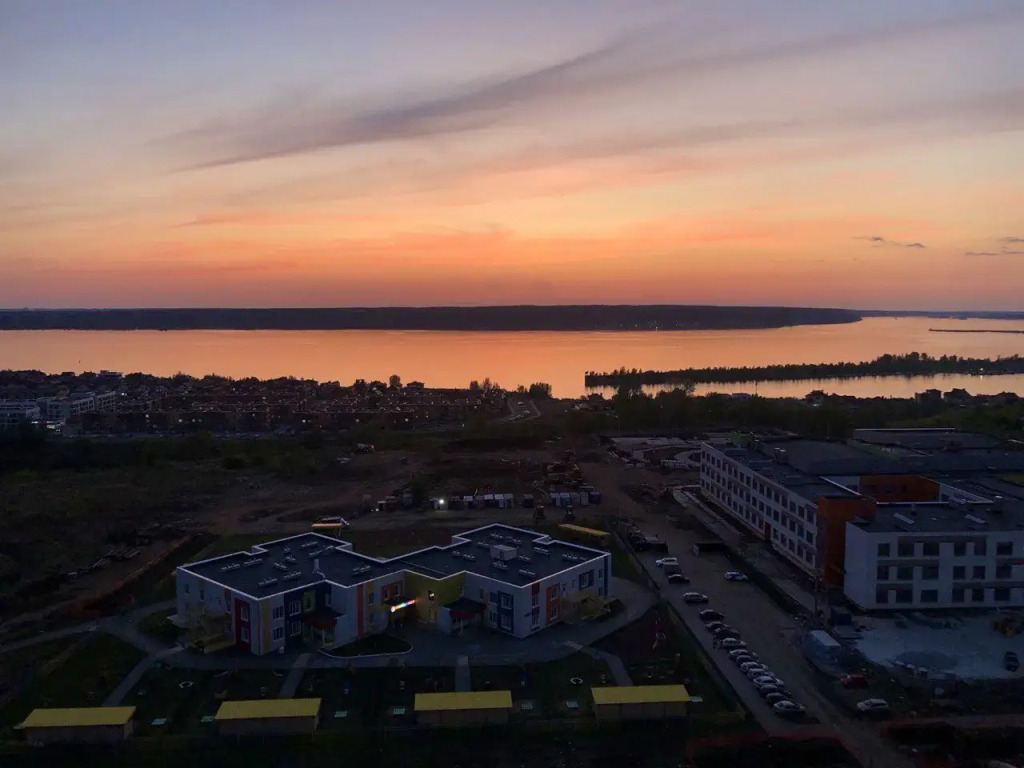 Фотография квартиры Квартира Уютная с видом на Каму и озеро