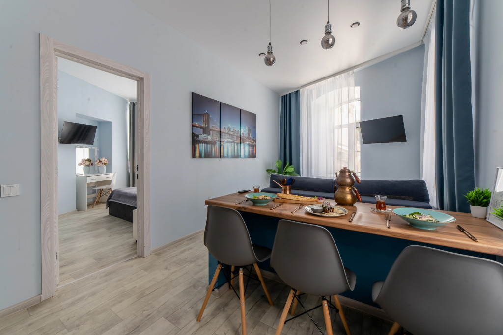 Фотография квартиры Апартаменты Новые Двухкомнатные с видом на Покровку №3