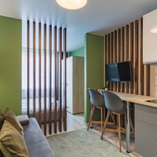 Фотография квартиры Апартаменты Дизайнерская студия в центральной части Нижнего