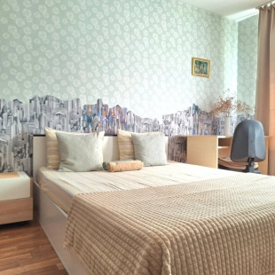 Фотография квартиры Квартира Уютные с видом на Кубань ГМР ул Гассия М4/Аэропорт/Оз молл