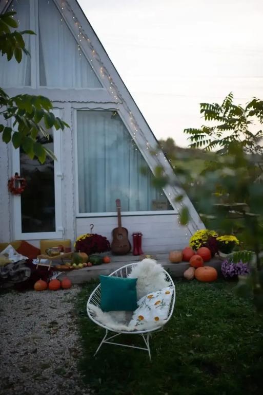 Фотография Коттеджа Частный дом Уютный домик A-Frame 4