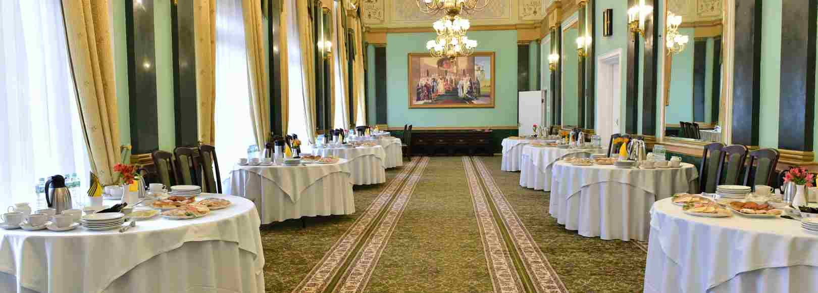 Фотография банкетного зала Малахитовый зал