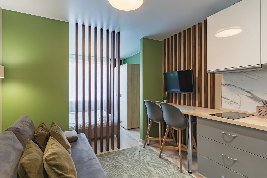 Фотография квартиры Апартаменты Дизайнерская студия в центральной части Нижнего