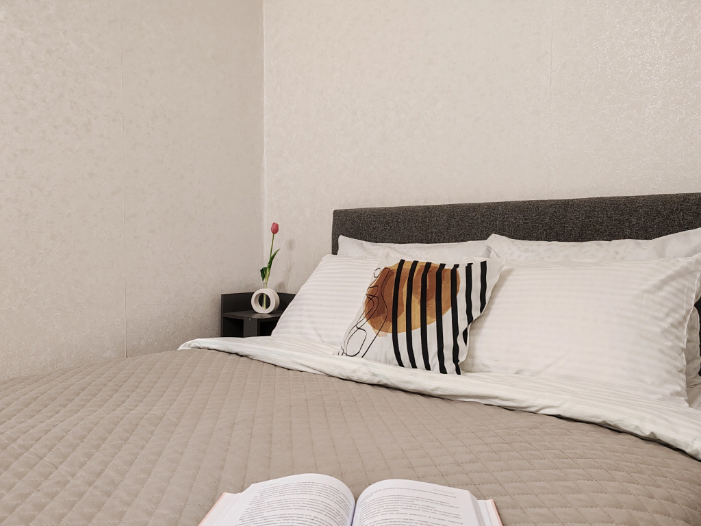 Фотография квартиры Квартира Уютная домашняя 2-комнатная квартира в 15 минутах езды от Волги и Деловых центров города