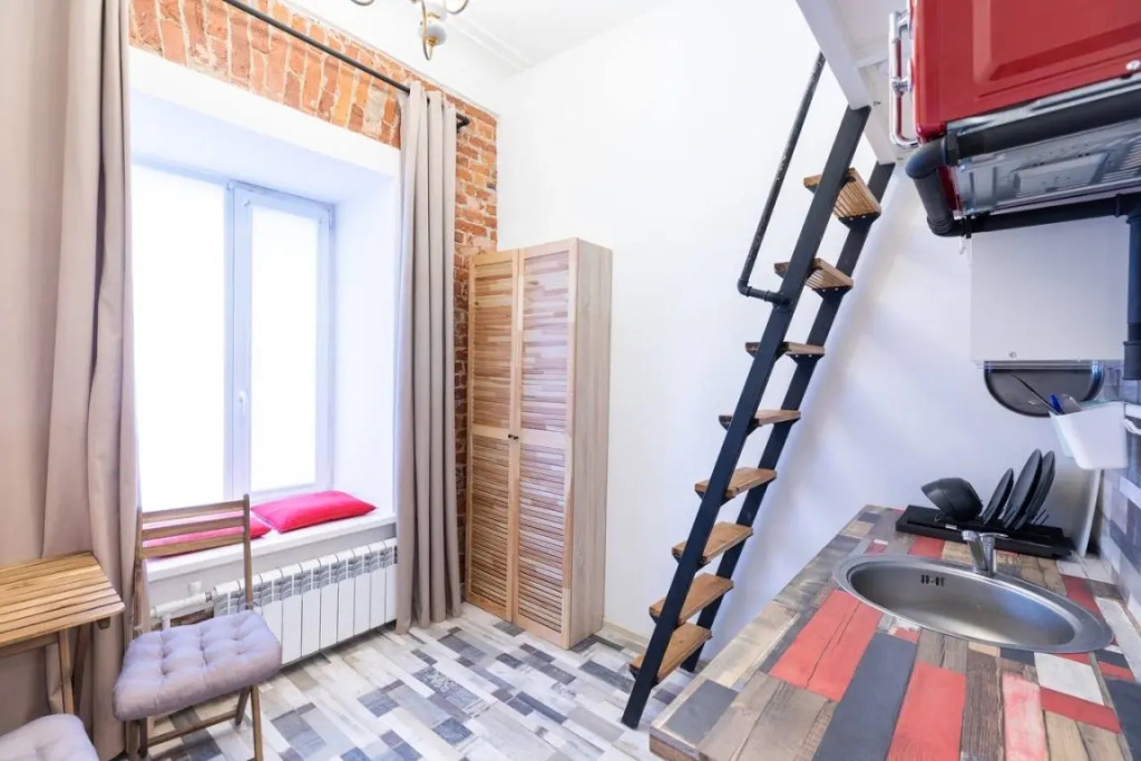 Фотография квартиры Апартаменты Лебедев Лофт на Невском 88 (7)