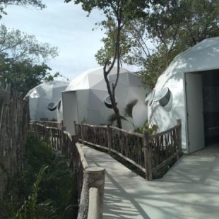 Фотография базы отдыха Cozy Bubble Hotel Chiibal Uh