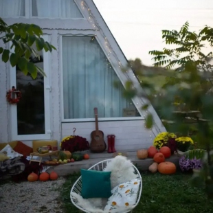 Фотография Коттеджа Частный дом Уютный домик A-Frame 4