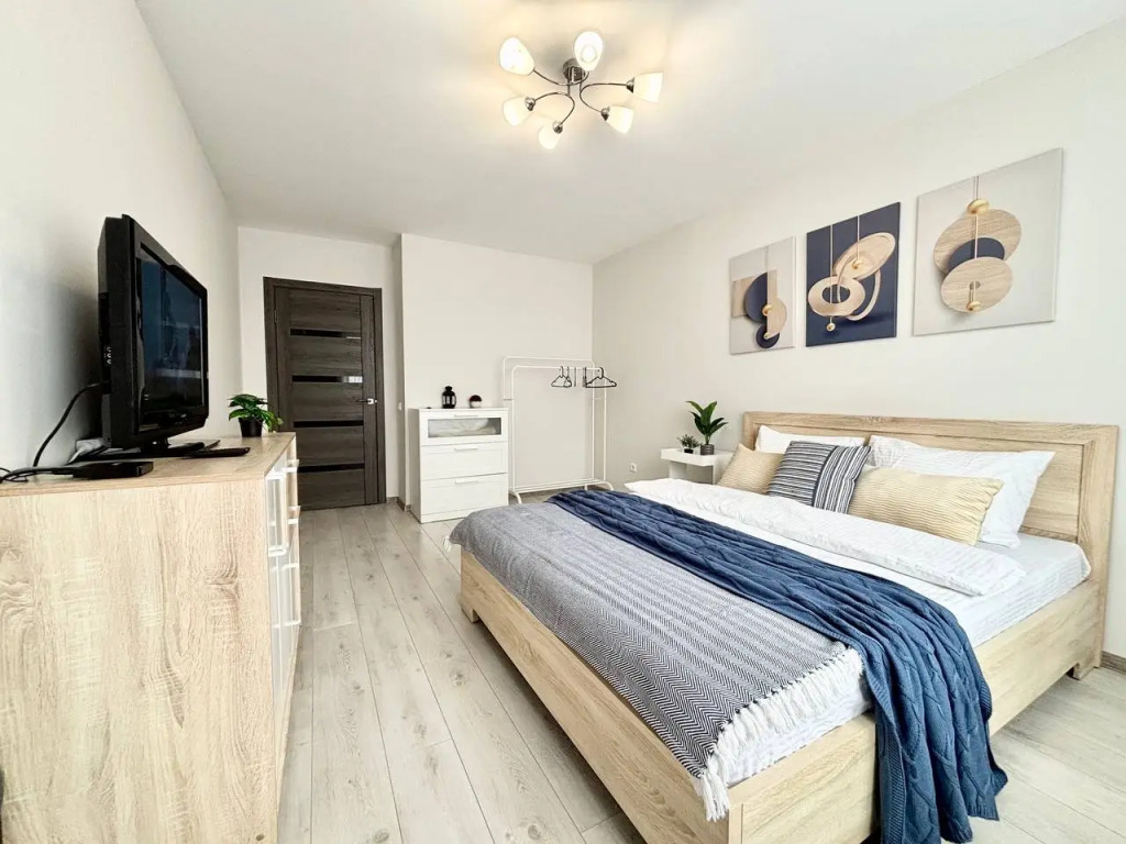 Фотография квартиры Квартира Светлая однокомнатная для 4х гостей с отдельными комнатами