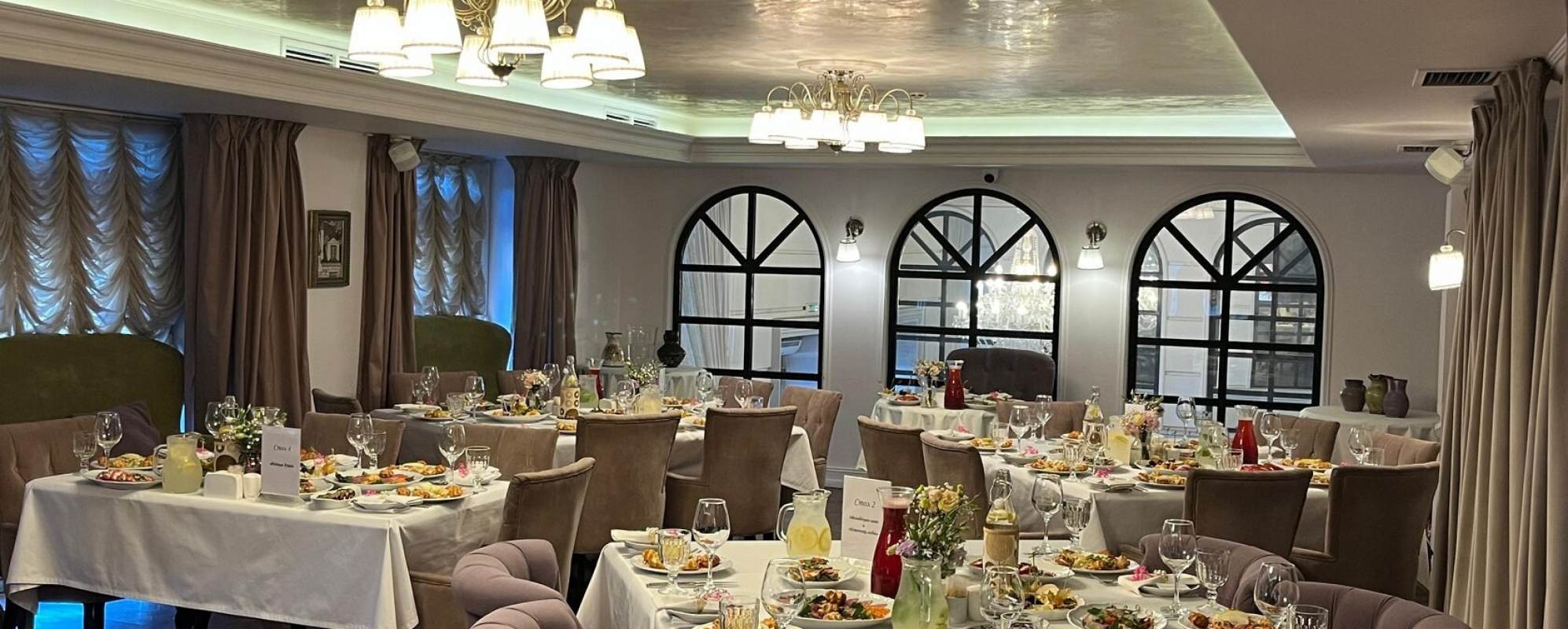 Фотографии банкетного зала Большой Зеленый зал