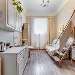 Фотография квартиры Апартаменты Классическая Студия Двухуровневая Любимый Город