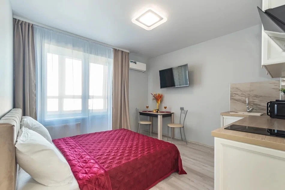 Фотография квартиры Квартира - Студия Рубин в новом доме бизнес-класса рядом с ЦГБ