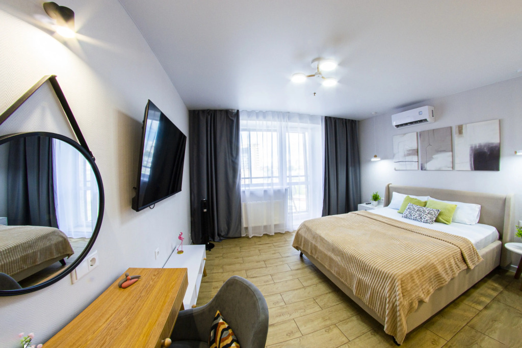 Фотография квартиры Апартаменты Уютная Студия с Туалетным Столиком в ЖК Marshal