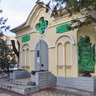 Фотография памятника Диорама Бой у Черноостровского монастыря в 1812 году