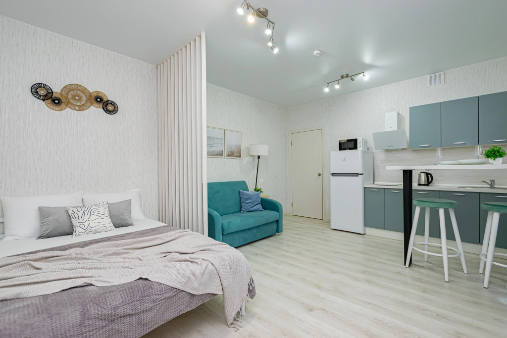 Фотография квартиры Квартира Уютная студия на ДКЖ у ЖД вокзала