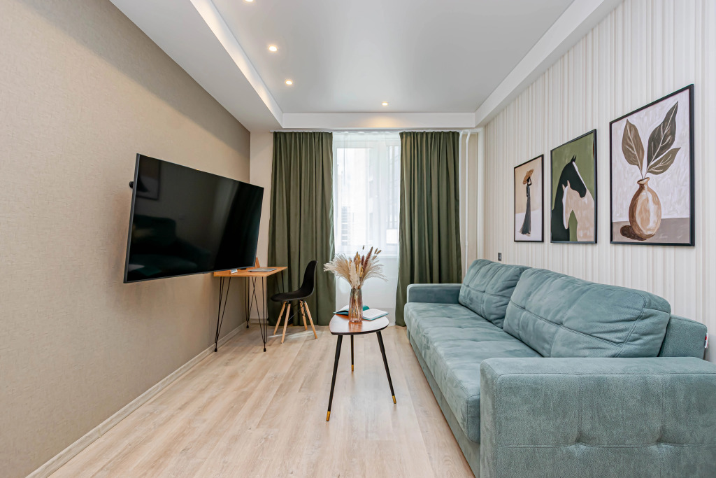 Фотография квартиры Квартира Cosmos Apart Двухкомнатная Уютная Квартира с Балконом