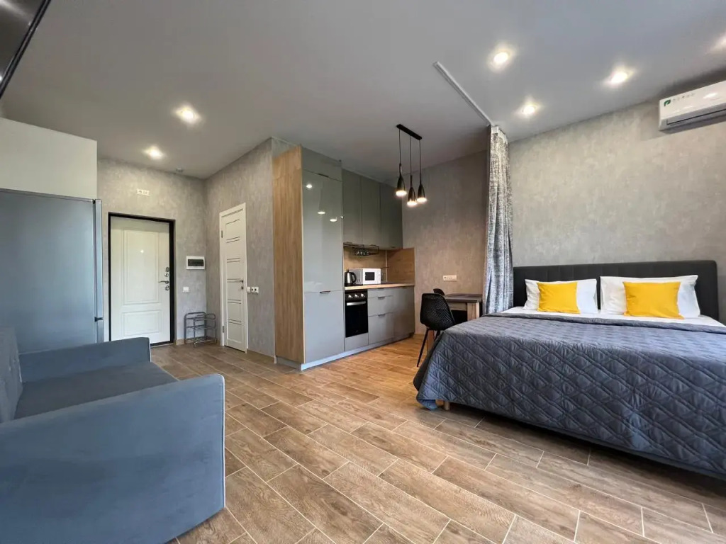 Фотография квартиры Апартаменты 4х местные апартаменты с балконом и бассейном