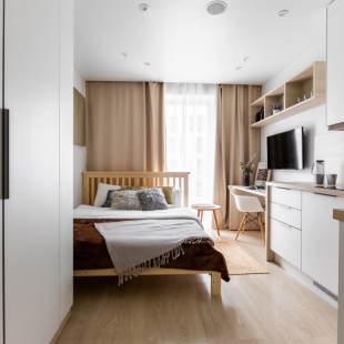 Фотография квартиры Апартаменты VivatApartSpb Комфортная студия КАКТУС Yes в историческом центре Петербурга