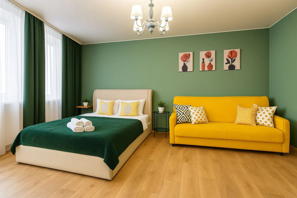 Фотография квартиры Квартира солнечная без балкона