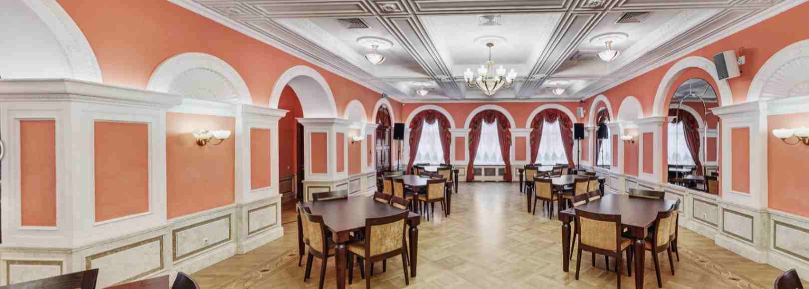 Фотография банкетного зала ЦДКЖ Зеркальный зал