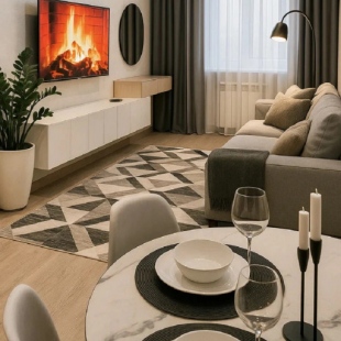 Фотография квартиры Квартира Комфортная евродвушка на Чучева 42Б