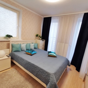 Фотография квартиры Апартаменты Novin квартал на 11 этаже с панорамными окнами