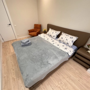 Фотография квартиры Квартира Лучшие Апартаменты Алматы Напротив ТРЦ Мега Алматы 97