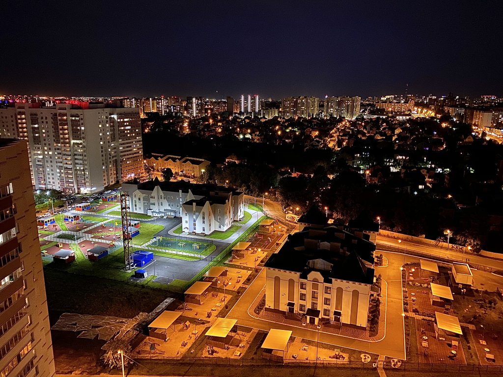 Фотография квартиры Олимпийский бульвар с видом на город