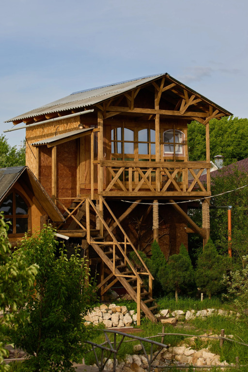 Фотография Коттеджа Частный Дом Сказочный Крафт