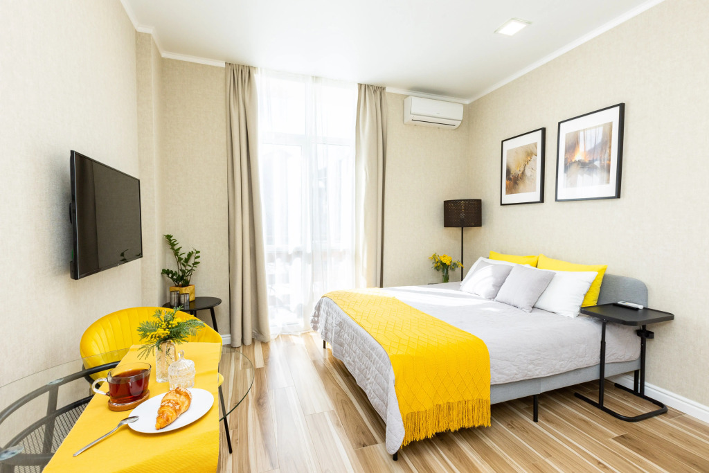 Фотография квартиры Апартаменты Hello Yellow Aparts