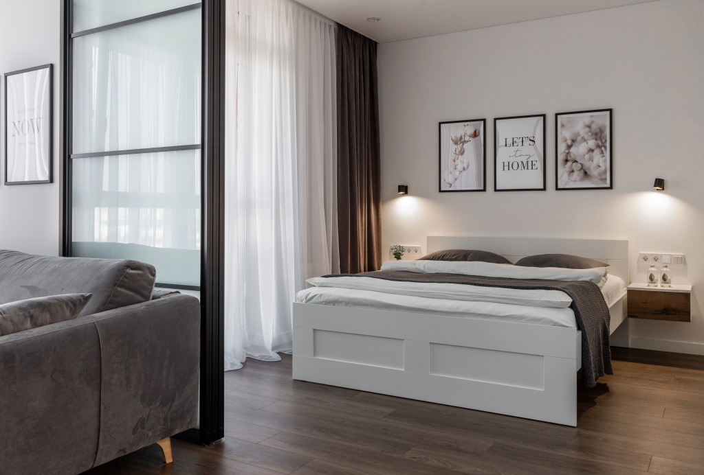 Фотография квартиры Современные Апартаменты с Видом на Национальную Библиотеку