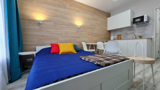 Фотографии квартиры 
            The Loft Studio Moscow (Лофт Студио) на улице Летчика Ларюшина 6/2