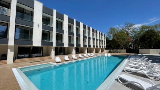 Фотографии квартиры 
            Апартаменты в отеле с подогреваемым бассейном