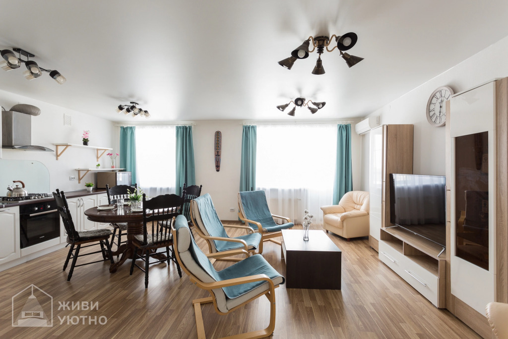 Фотография квартиры Апартаменты Живи Уютно Много места